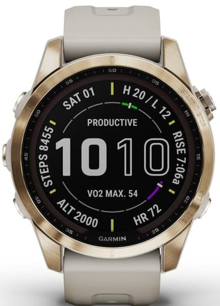 Fenix 7S Sapphire Solar Cream Gold Titanium, view: 0