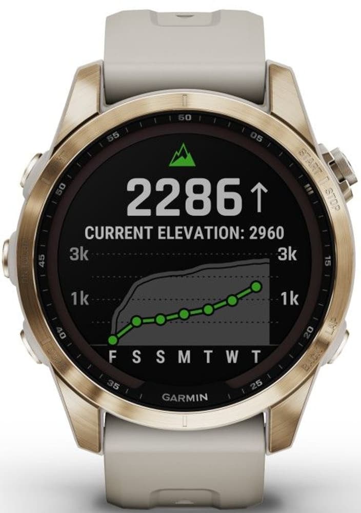Fenix 7S Sapphire Solar Cream Gold Titanium, view: 1