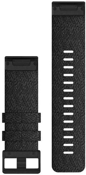 QuickFit 26 mm Armband Heathered Black Nylon, view: 1