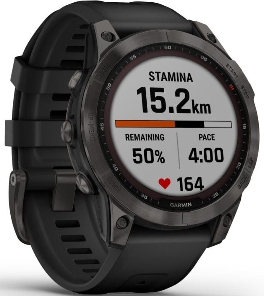 Fenix 7 Sapphire Solar Carbon Gray Titanium, view: 5