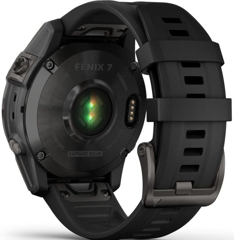 Fenix 7 Sapphire Solar Carbon Gray Titanium, view: 7