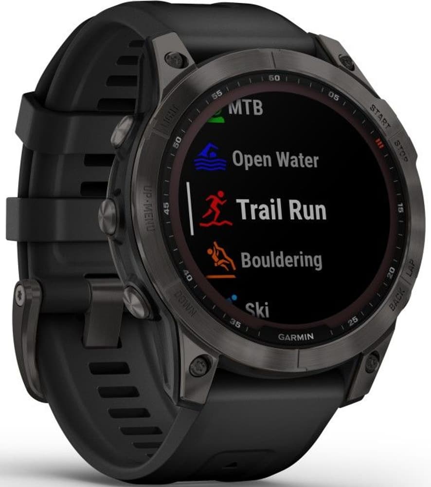 Fenix 7 Sapphire Solar Carbon Gray Titanium, view: 4