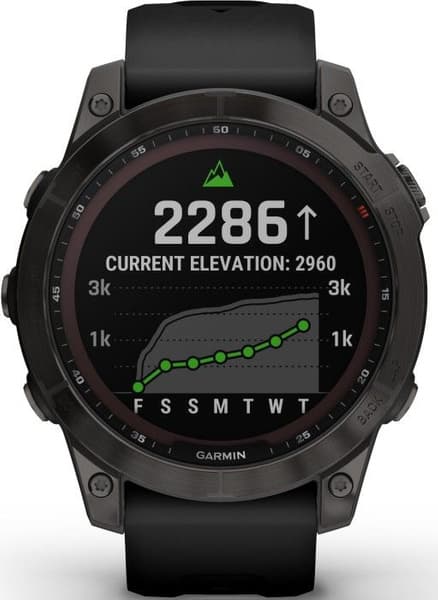 Fenix 7 Sapphire Solar Carbon Gray Titanium, view: 1