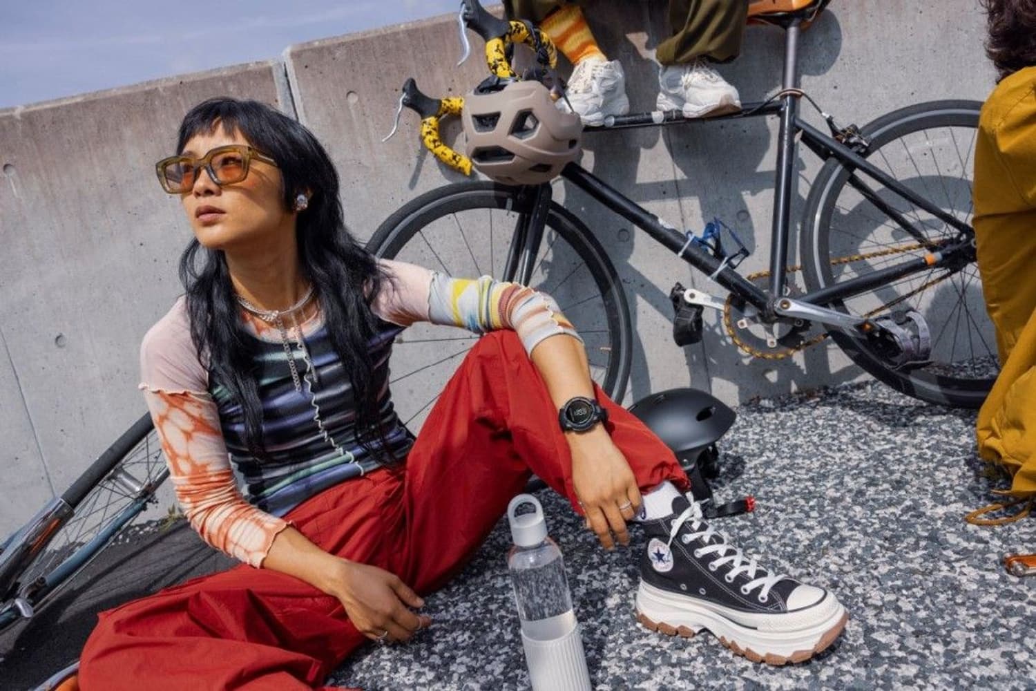 Instinct 3 45 mm AMOLED Svart med Svart Armband, view: 8