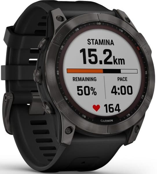 Fenix 7S Sapphire Solar Carbon Gray Titanium, view: 2