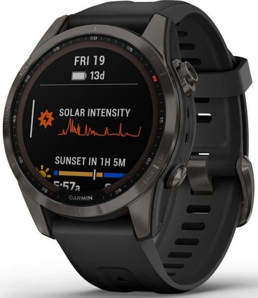 Fenix 7S Sapphire Solar Carbon Gray Titanium, view: 4