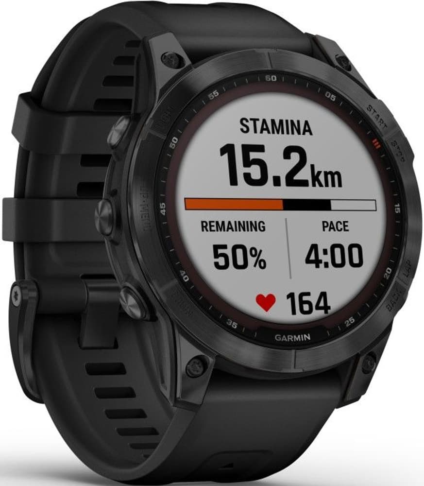 Fenix 7X Sapphire Solar Carbon Gray Titanium, view: 2