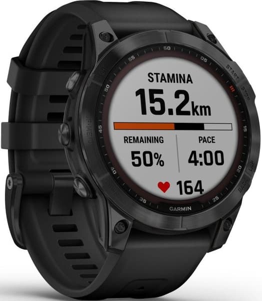 Fenix 7X Sapphire Solar Carbon Gray Titanium, view: 2