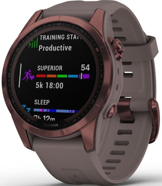 Fenix 7S Sapphire Solar Dark Bronze Titanium, view: 2