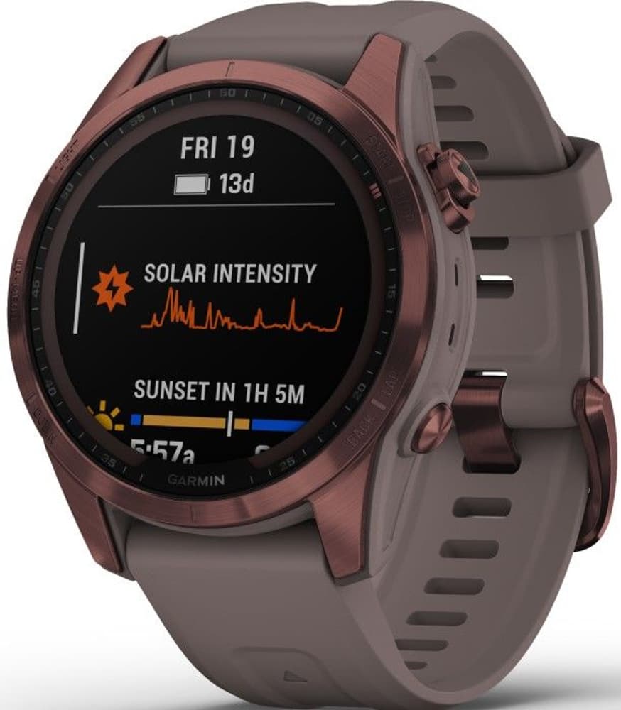 Fenix 7S Sapphire Solar Dark Bronze Titanium, view: 3