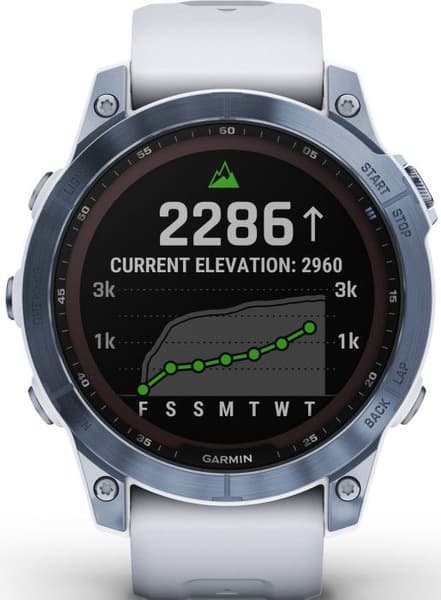 Fenix 7 Sapphire Solar Mineral Blue Titanium, view: 1