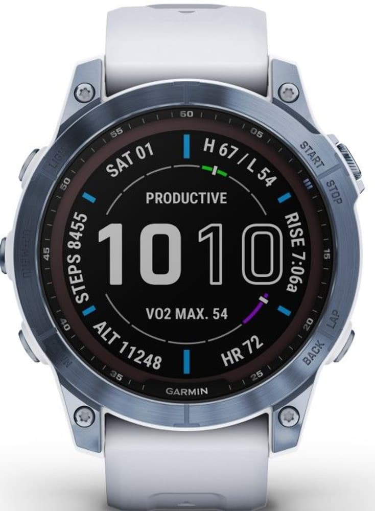 Fenix 7 Sapphire Solar Mineral Blue Titanium, view: 0