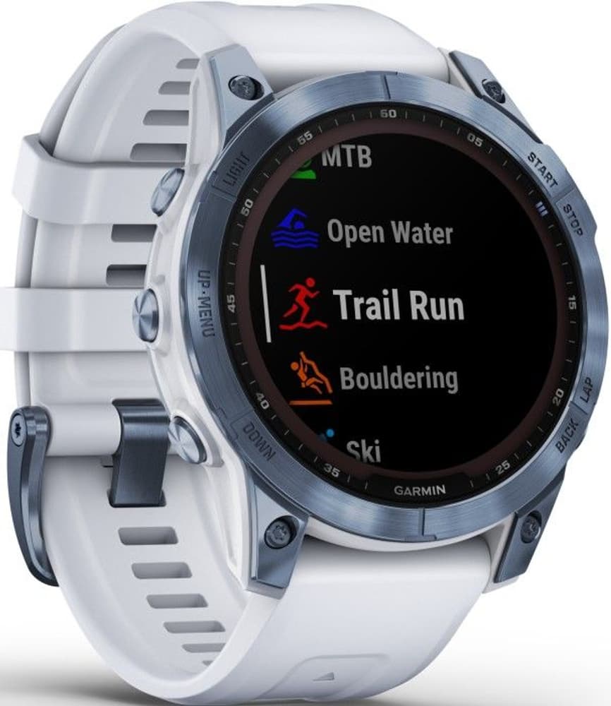 Fenix 7 Sapphire Solar Mineral Blue Titanium, view: 4