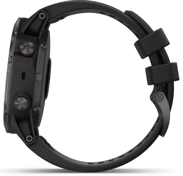 Fenix 5x Plus Kolgrå Titan med Titanarmband, view: 1