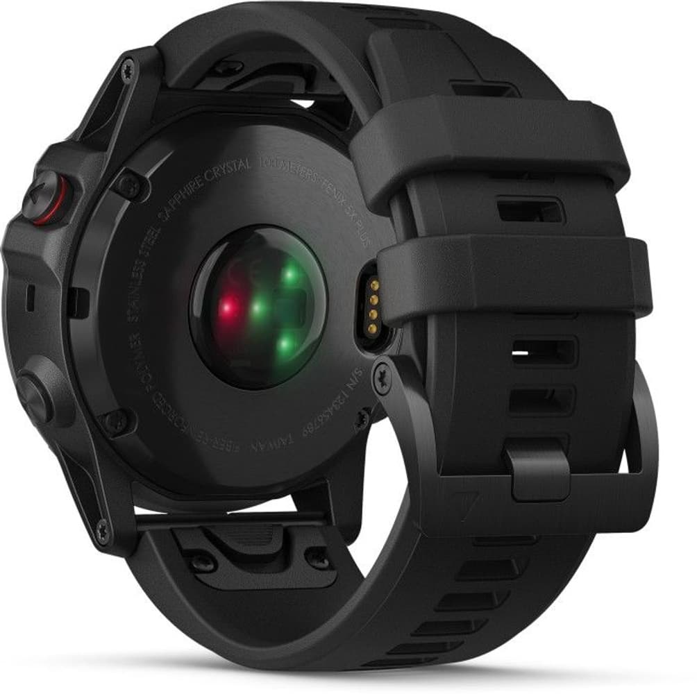 Fenix 5x Plus Kolgrå Titan med Titanarmband, view: 2