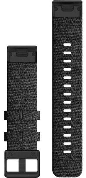 QuickFit 20 mm Armband Hthr Black Nylon with Black, view: 1