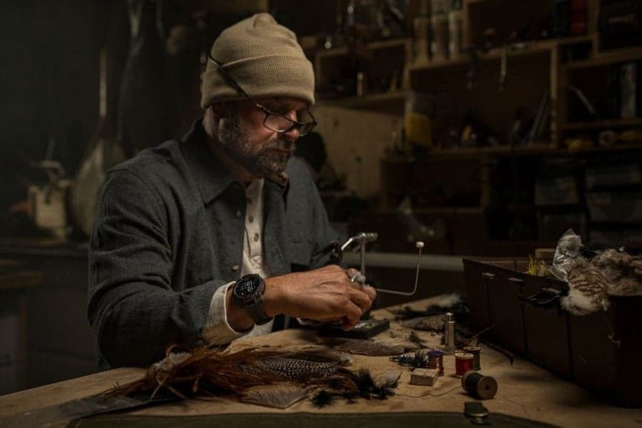 Instinct 3 50 mm Solar Svart med Kolfärgat Armband, view: 10