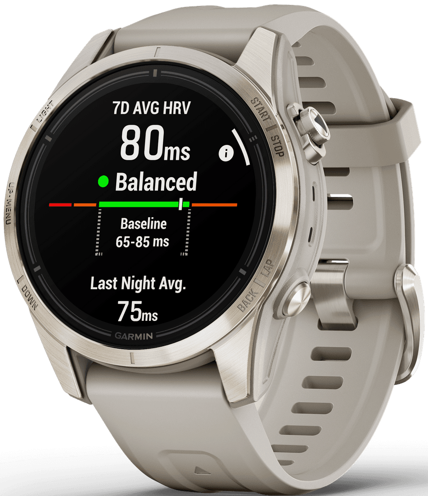 EPIX PRO (G2) 42mm Sapphire Soft Gold with Light Sand Band, view: 7