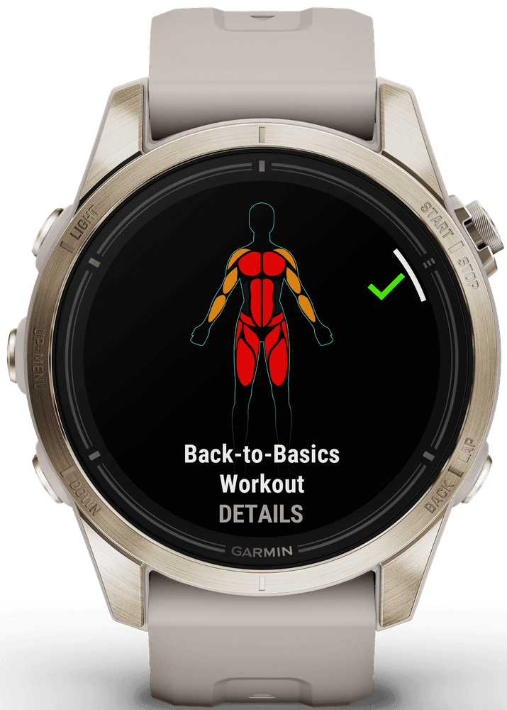 EPIX PRO (G2) 42mm Sapphire Soft Gold with Light Sand Band, view: 6