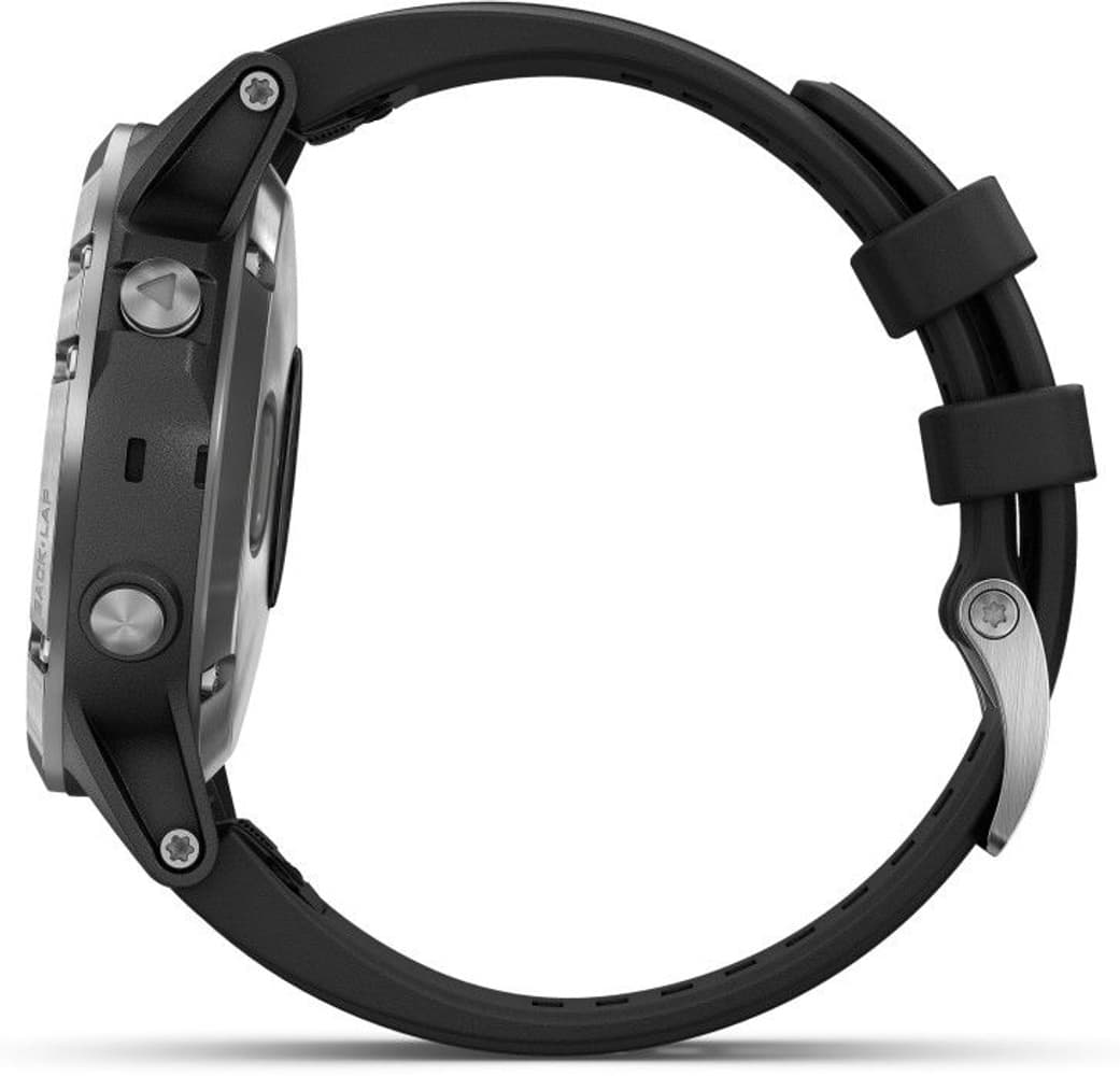 Fenix 5 Plus Sapphire Kolgrå Titan med titanarmband, view: 1