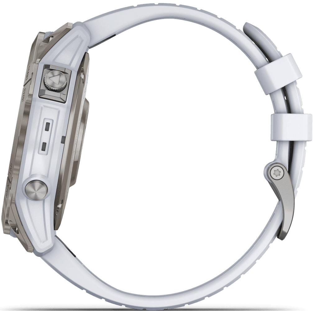 EPIX PRO (G2) 51mm Sapphire Titanium with Whitestone Band, view: 2