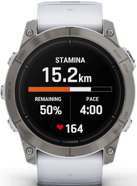 EPIX PRO (G2) 51mm Sapphire Titanium with Whitestone Band, view: 6