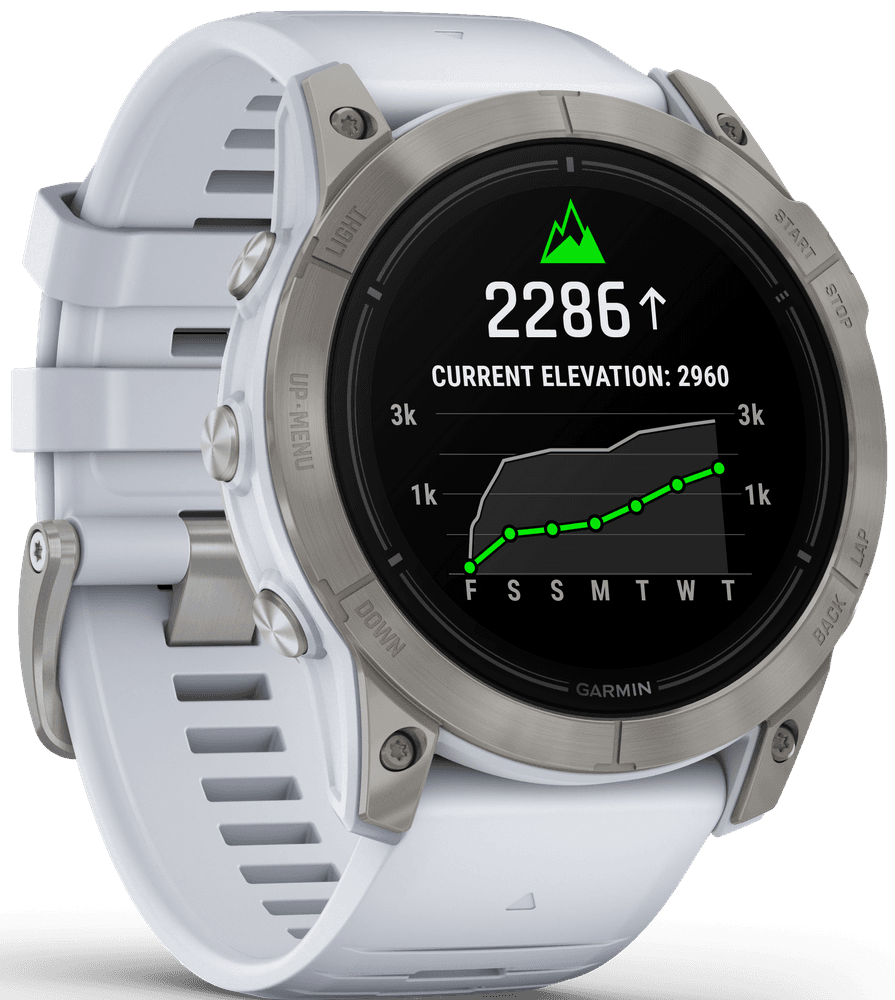 EPIX PRO (G2) 51mm Sapphire Titanium with Whitestone Band, view: 4