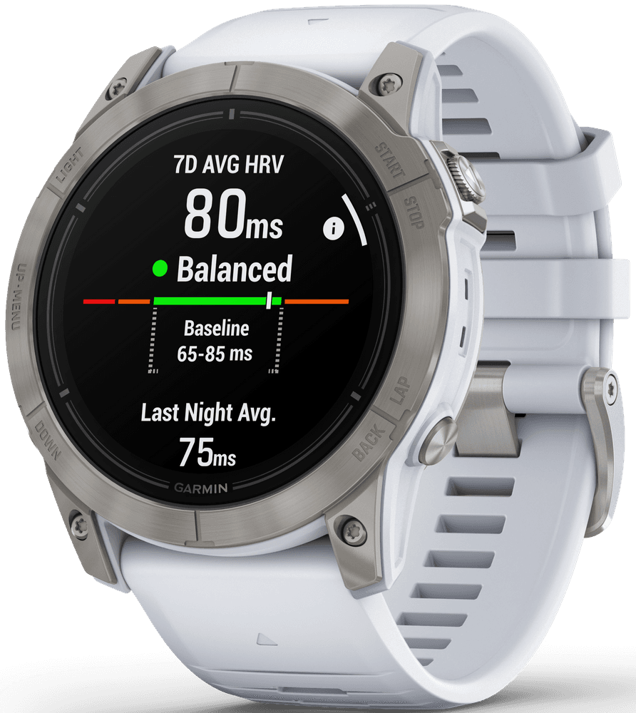 EPIX PRO (G2) 51mm Sapphire Titanium with Whitestone Band, view: 7