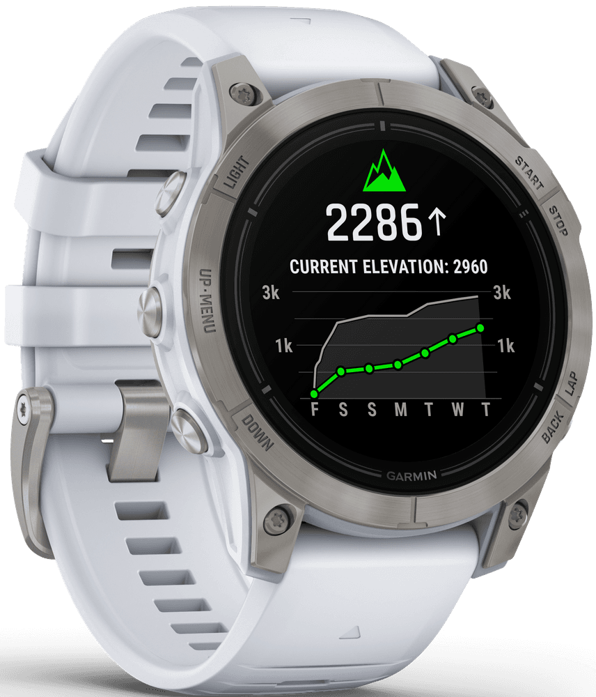 EPIX PRO (G2) 47mm Sapphire Titanium with Whitestone Band, view: 3