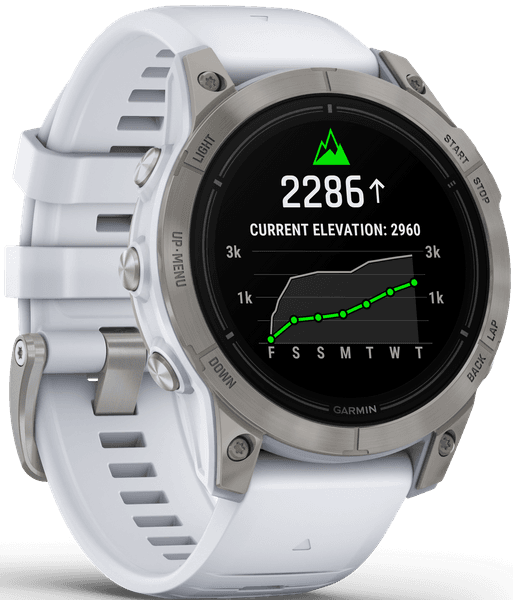 EPIX PRO (G2) 47mm Sapphire Titanium with Whitestone Band, view: 3