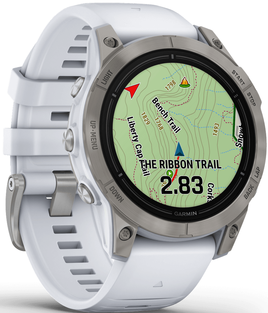 EPIX PRO (G2) 47mm Sapphire Titanium with Whitestone Band, view: 4