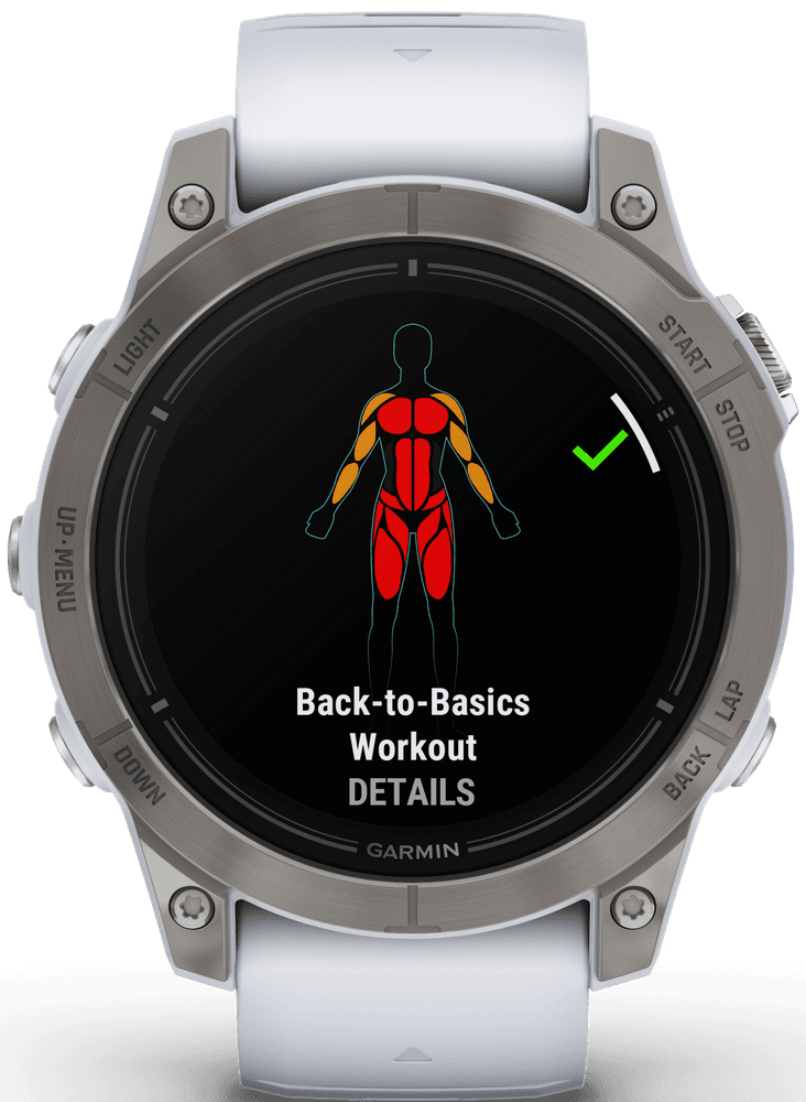 EPIX PRO (G2) 47mm Sapphire Titanium with Whitestone Band, view: 5