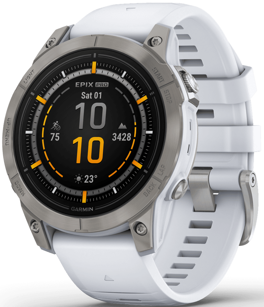 EPIX PRO (G2) 47mm Sapphire Titanium with Whitestone Band, view: 0