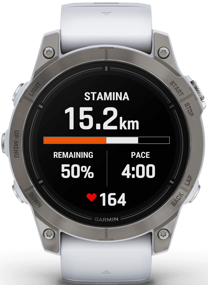 EPIX PRO (G2) 47mm Sapphire Titanium with Whitestone Band, view: 6