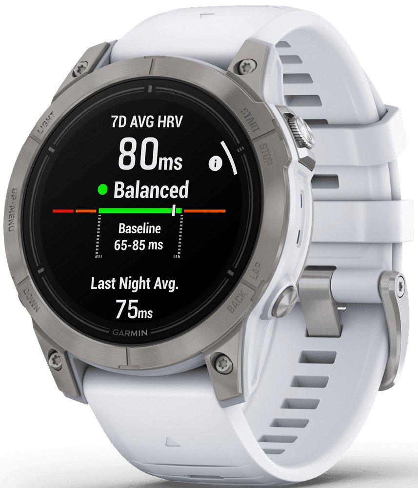 EPIX PRO (G2) 47mm Sapphire Titanium with Whitestone Band, view: 7