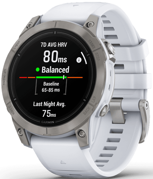 EPIX PRO (G2) 47mm Sapphire Titanium with Whitestone Band, view: 7