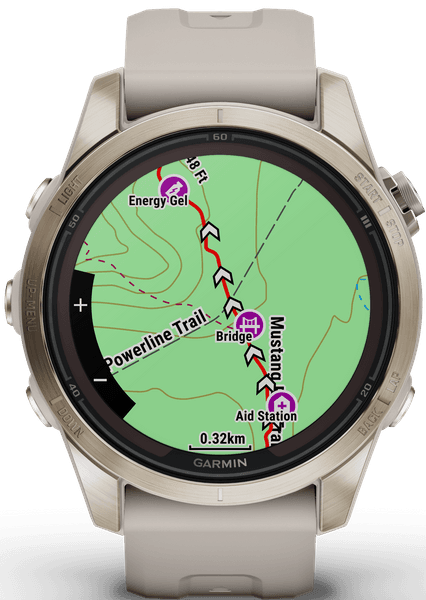 Fenix 7S Pro Sapphire Solar Soft Gold with Light Sand Band, view: 6