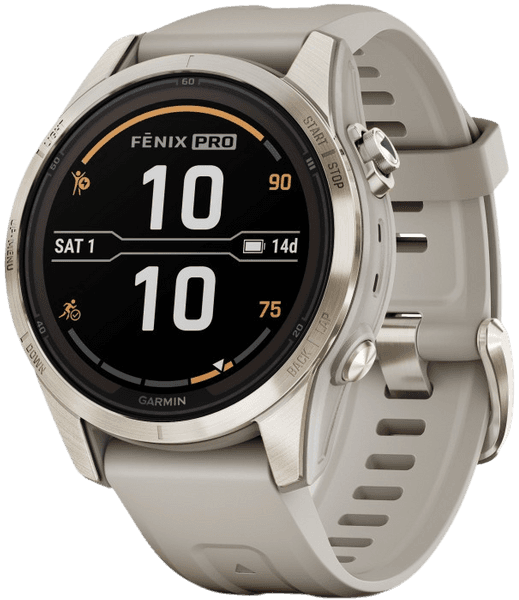 Fenix 7S Pro Sapphire Solar Soft Gold with Light Sand Band, view: 0