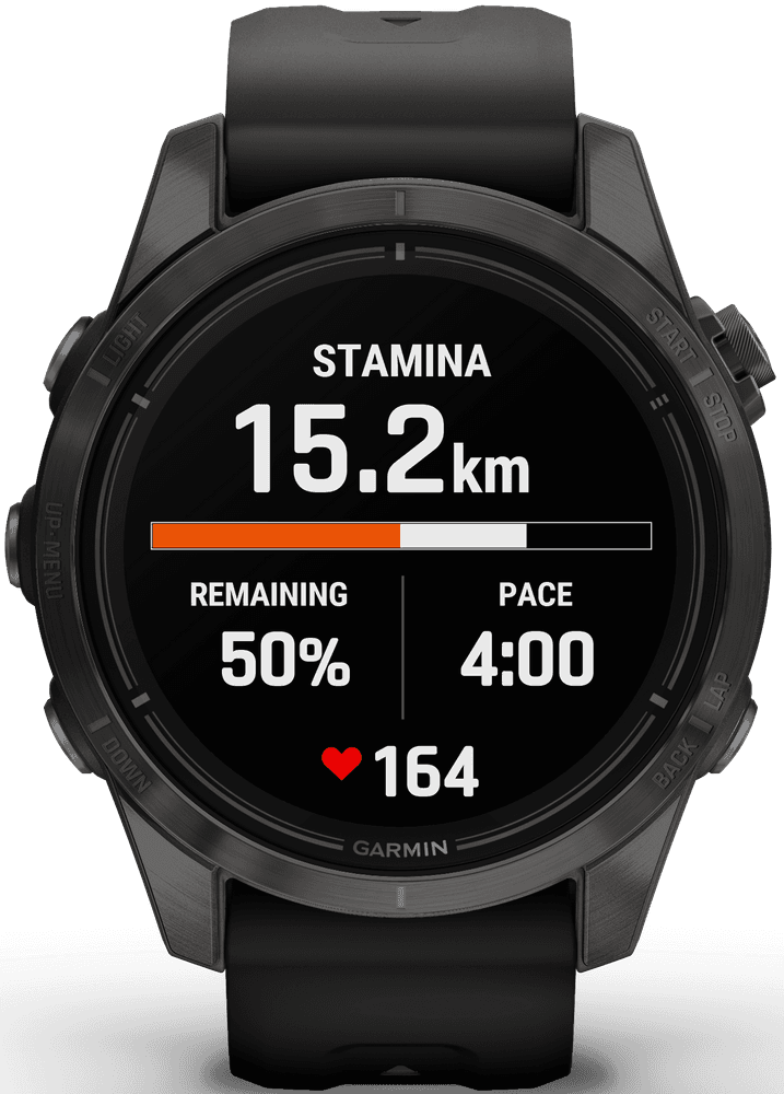 EPIX PRO (G2) 42mm Sapphire Carbon Grey DLC Titanium with Black Band, view: 5