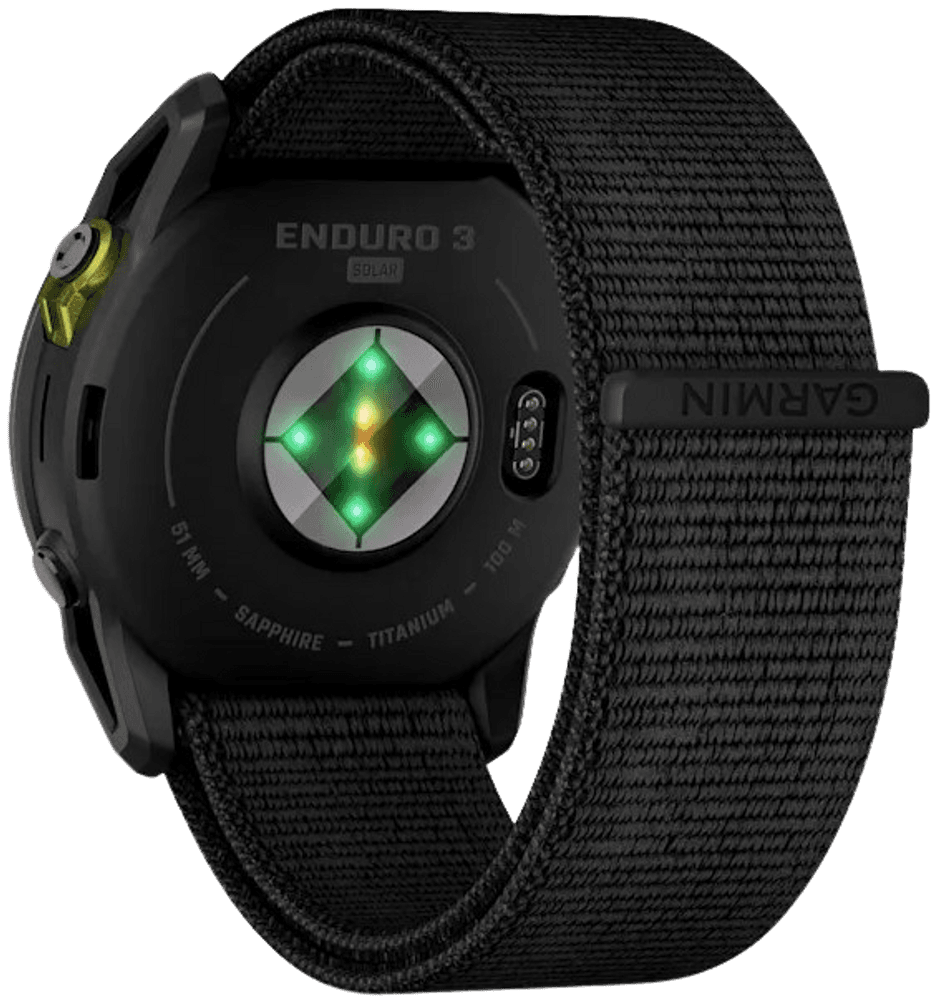 Enduro 3 Carbon Gray DLC Titanium with Black UltrafFit Nylon Strap, view: 7