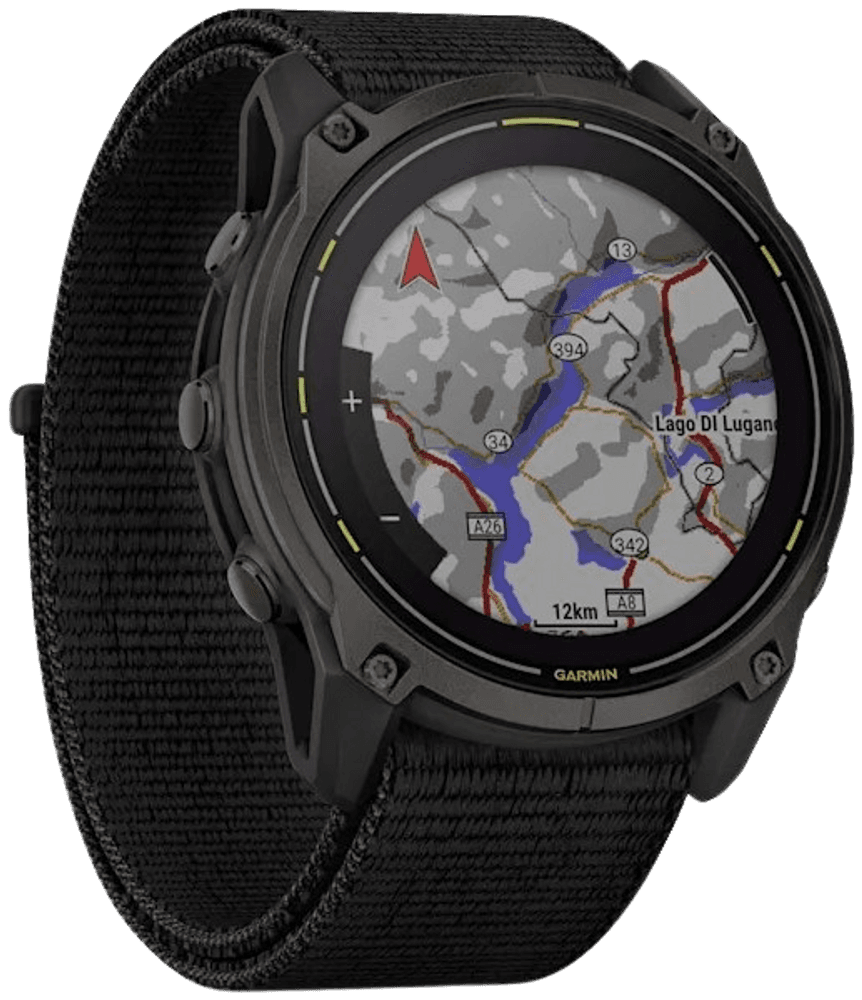 Enduro 3 Carbon Gray DLC Titanium with Black UltrafFit Nylon Strap, view: 5