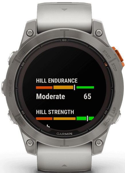 Fenix 7 Pro Sapphire Solar Titanium with Fog Gray/Ember Orange Band, view: 6