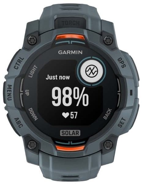 Instinct 3 45 mm Solar Skymningsfärgad med Skymningsfärgat Armband, view: 3