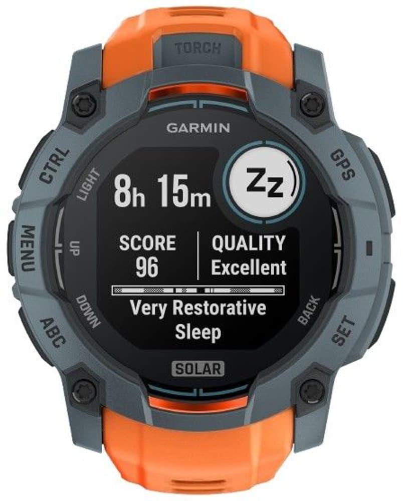 Instinct 3 50 mm Solar Skymningsfärgad med Solståndsfärgat Armband, view: 3