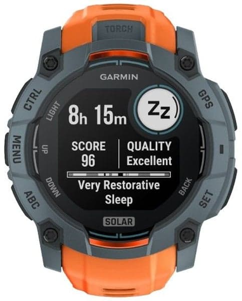 Instinct 3 50 mm Solar Skymningsfärgad med Solståndsfärgat Armband, view: 3