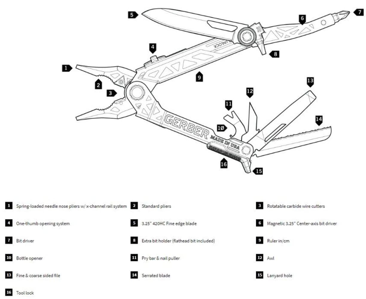 Center Drive Belt med Hölster, view: 8