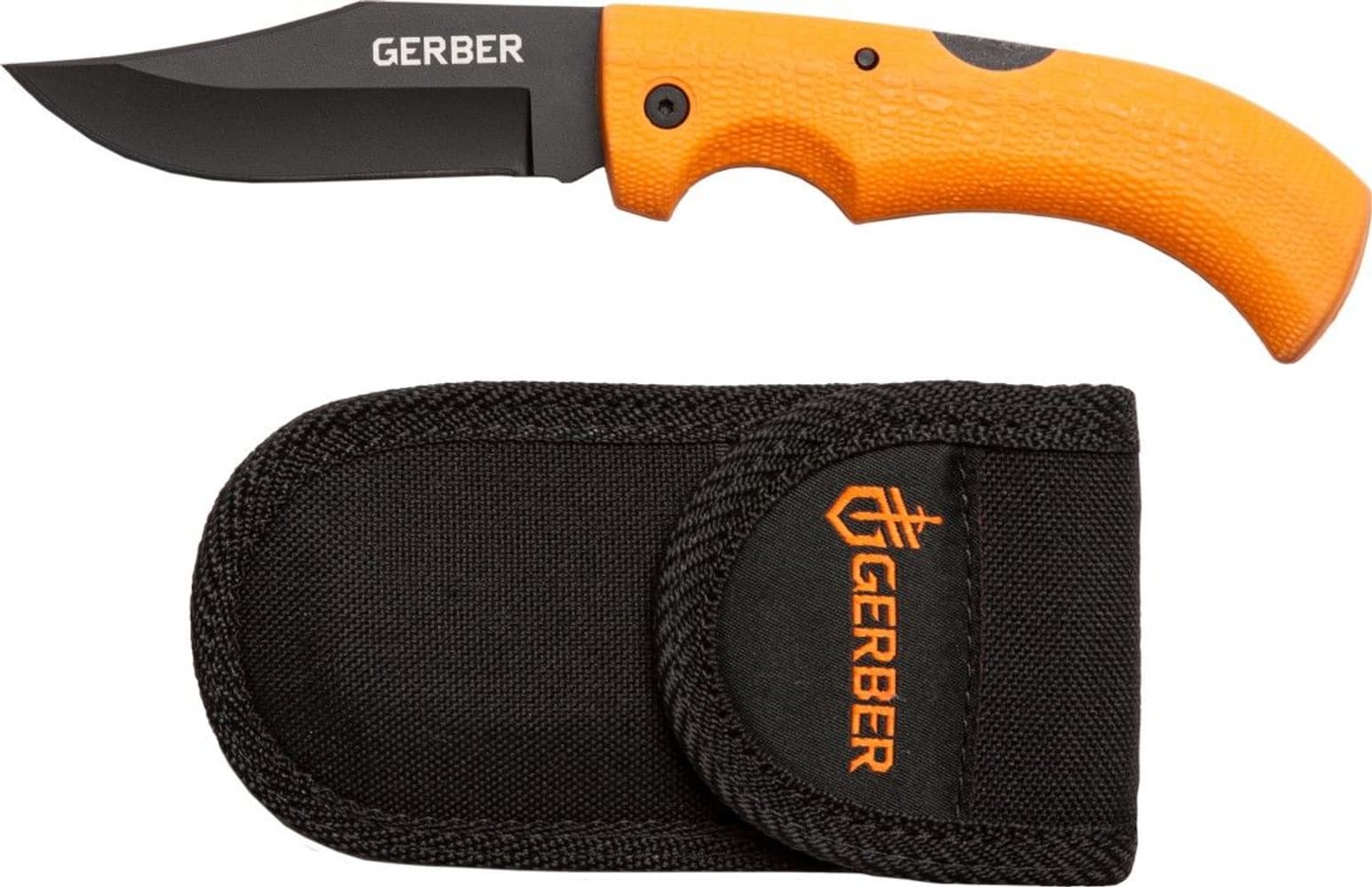 Gator Orange Folder Clip Point Fine Edge, view: 0