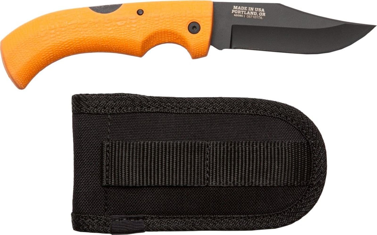 Gator Orange Folder Clip Point Fine Edge, view: 1