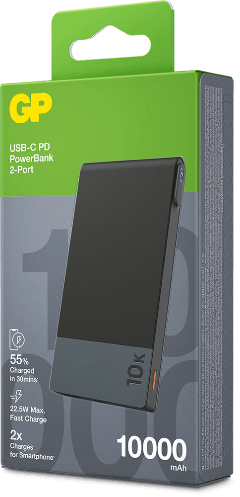 GP Powerbank M2 10000 mAh Black, view: 1