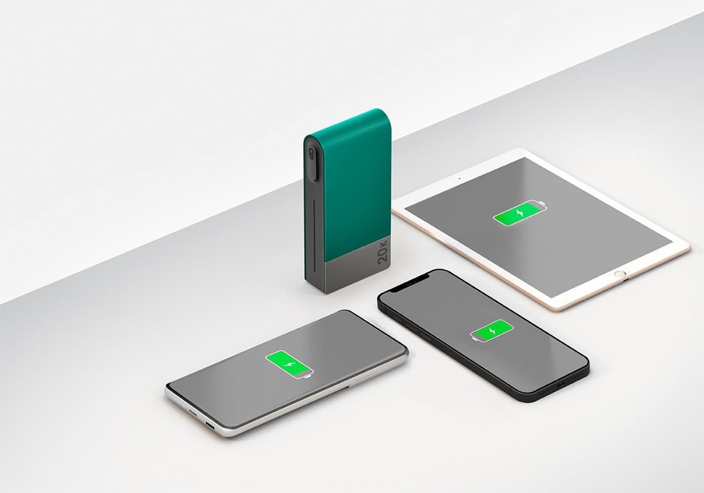 GP Powerbank M2 20000 mAh Green, view: 11